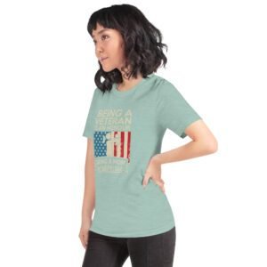 Veteran and Mom Honor and Priceless Love T-Shirt