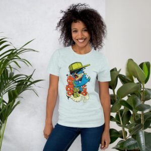 Urban Life Apparel Unisex Trendy T-Shirt in Black, Heather Prism Dusty Blue, and More | XS-4XL | Soft Lightweight Fabric