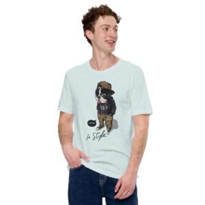 Stay Sharp Boy's Fashion Tee-Shirt in Ash, Athletic Heather, Citron - Trendy and Comfortable Styles for Boys