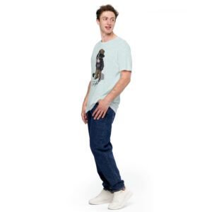 Stay Sharp Boy's Fashion Tee-Shirt in Ash, Athletic Heather, Citron - Trendy and Comfortable Styles for Boys