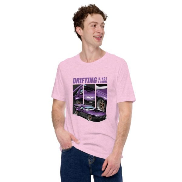 Drifting As Crime Casual Tee | Various Colors & Sizes Available | Perfect for Car Enthusiasts - Image 17