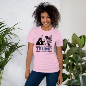 TRUMP 2024 Vote for America Tee-Shirt | Variety of Colors & Sizes | Donald, Elections, T-Shirts