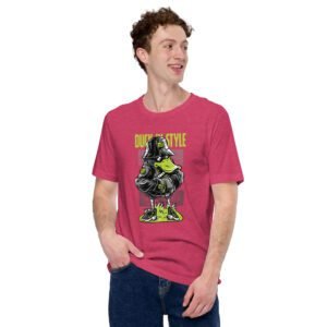 Urban Duck Style T-Shirt: Various Colors & Sizes - 100% Combed Cotton - Lightweight & Comfortable - Perfect for Urban Life