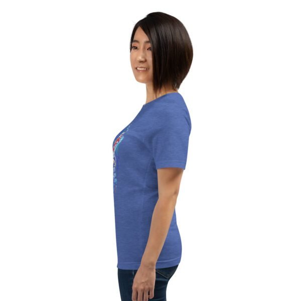 Trendy Unisex Aqua T-Shirt | Army, Black, True Royal | Combed Cotton | Pop Culture Tee - Image 39