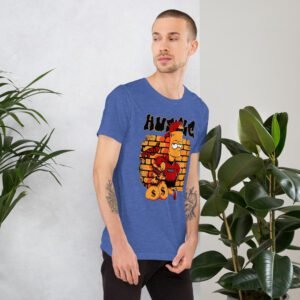 Men's Unisex Aqua Heather Prism Ice Blue T-Shirt | Lightweight Cotton | Urban Life Apparel