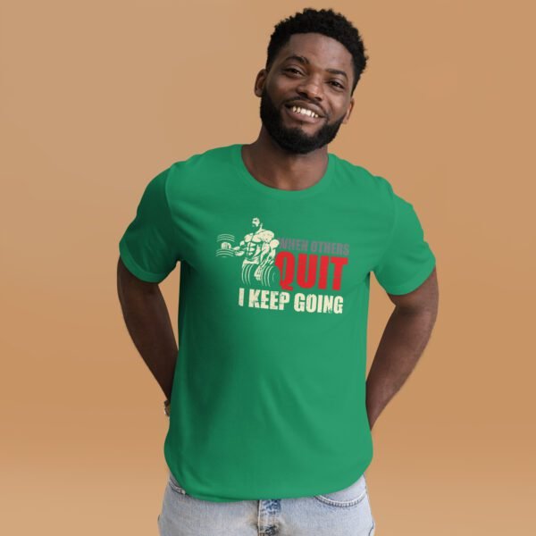 Determination T-Shirt: Black, Forest, Heather & More - Sizes S-4XL - Fitness Apparel - Image 22