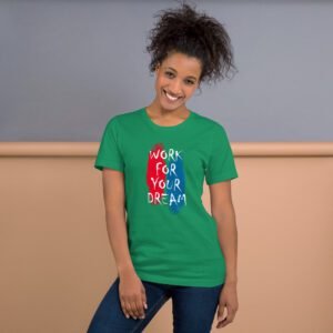Inspirational Dedication Tee in Black, Heather, and Plus Sizes | 100% Cotton T-Shirt for Men and Women | Lightweight and Comfortable | Made on Demand