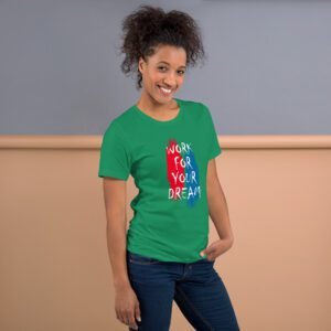 Inspirational Dedication Tee in Black, Heather, and Plus Sizes | 100% Cotton T-Shirt for Men and Women | Lightweight and Comfortable | Made on Demand