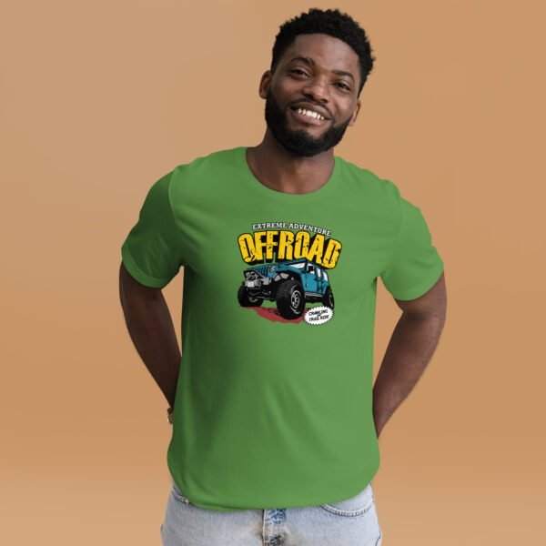 Men's Extreme Off Road Journey Tee-Shirt in Black Heather, Heather Forest, Navy - Sizes S-4XL | 100% Cotton Lightweight Shirt - Image 22