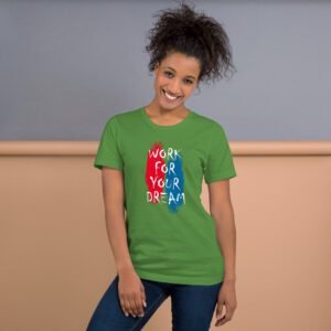 Inspirational Dedication Tee in Black, Heather, and Plus Sizes | 100% Cotton T-Shirt for Men and Women | Lightweight and Comfortable | Made on Demand