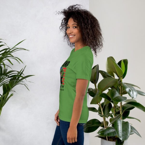 Trump 2024 Take America Back Tee-Shirt in Heather Prism Dusty Blue - Available in Various Sizes - 100% Combed Cotton - Lightweight and Comfortable - Perfect for Donald Supporters - Elections T-Shirts - Image 11