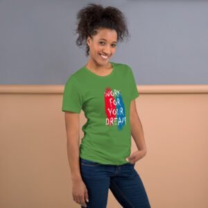 Inspirational Dedication Tee in Black, Heather, and Plus Sizes | 100% Cotton T-Shirt for Men and Women | Lightweight and Comfortable | Made on Demand