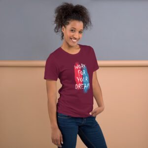 Inspirational Dedication Tee in Black, Heather, and Plus Sizes | 100% Cotton T-Shirt for Men and Women | Lightweight and Comfortable | Made on Demand