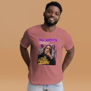 Vintage Wiz Khalifa Concert T-Shirt: Multiple Colors & Sizes - Pop Culture Tee for Men and Women