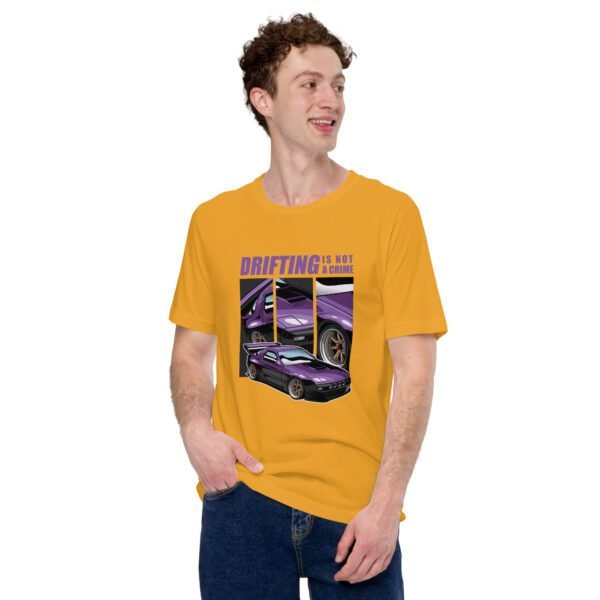 Drifting As Crime Casual Tee | Various Colors & Sizes Available | Perfect for Car Enthusiasts
