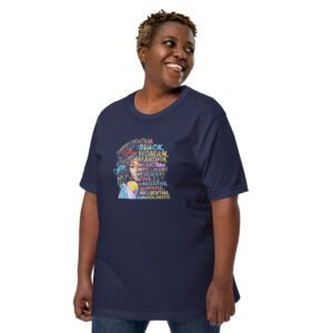 Black Resilience Tee-Shirt | Powerful Love Essence | Army, Black, Heather Forest, Maroon | 2XL-4XL, S-XL | Urban Life T-Shirts