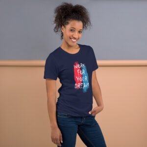 Inspirational Dedication Tee in Black, Heather, and Plus Sizes | 100% Cotton T-Shirt for Men and Women | Lightweight and Comfortable | Made on Demand
