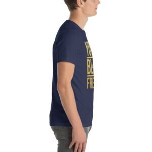 Young and Black Free – ISH Inspirational Heritage Tee in Berry, Black, Heather Mint, Navy, Red, True Royal | Sizes S-4XL | 100% Cotton | Lightweight and Comfortable | Made on Demand | Perfect for Inspiration and T-Shirts