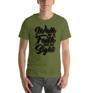 Walk by Faith Motivational T-Shirt