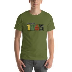 Uneteenth 1865 Legacy T-Shirt: Berry, Forest, Gold & More | Sizes S-4XL | Soft Lightweight Cotton Tee for Urban Life