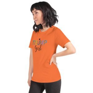 Stylish Trump Girl Tee-Shirt in Aqua, Athletic Heather, Gold & More - Sizes S-4XL - 100% Combed Cotton - Lightweight & Comfortable - Perfect for Donald, Elections, T-Shirts
