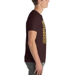 Young and Black Free – ISH Inspirational Heritage Tee in Berry, Black, Heather Mint, Navy, Red, True Royal | Sizes S-4XL | 100% Cotton | Lightweight and Comfortable | Made on Demand | Perfect for Inspiration and T-Shirts