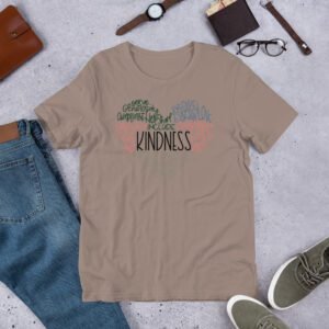 Spread Kindness Daily Classic T-Shirt in Asphalt, Athletic Heather, Berry, and More - Sizes S-4XL - Urban Life Apparel