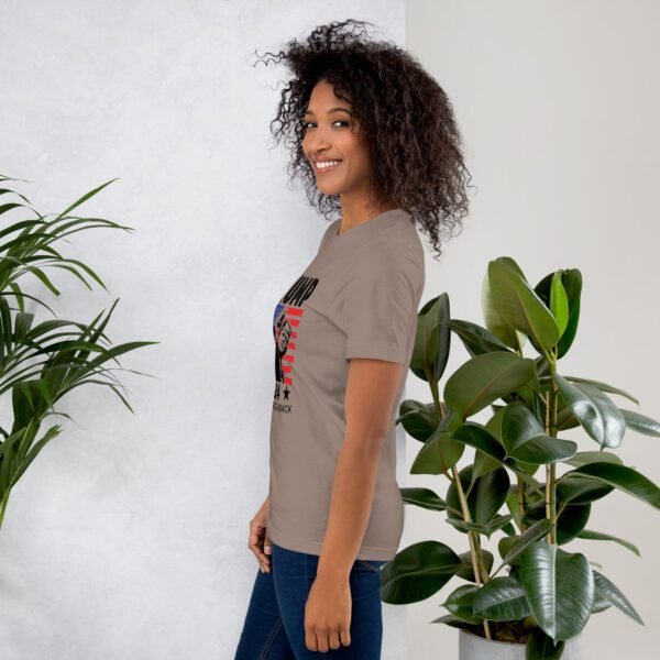 Trump 2024 Take America Back Tee-Shirt in Heather Prism Dusty Blue - Available in Various Sizes - 100% Combed Cotton - Lightweight and Comfortable - Perfect for Donald Supporters - Elections T-Shirts - Image 15