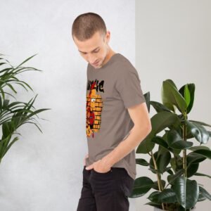 Men's Unisex Aqua Heather Prism Ice Blue T-Shirt | Lightweight Cotton | Urban Life Apparel