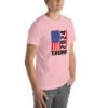 Trump for President 2024 T-Shirt in Aqua, Berry, Heather Mint & More - Sizes S-4XL - 100% Combed Cotton - Lightweight & Comfortable - Ideal for Donald Trump Supporters & Elections - Unique Design - Image 54