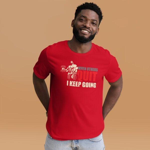 Determination T-Shirt: Black, Forest, Heather & More - Sizes S-4XL - Fitness Apparel - Image 14