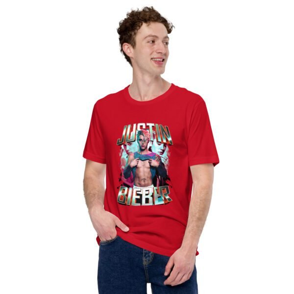 Justin Bieber Casual Wear Tee-Shirt: Soft Lightweight Cotton in Various Colors and Sizes - Pop Culture T-Shirts