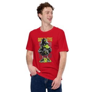 Urban Duck Style T-Shirt: Various Colors & Sizes - 100% Combed Cotton - Lightweight & Comfortable - Perfect for Urban Life