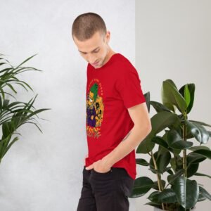 Urban Life Unisex Aqua Black Heather Prism Ice Blue T-Shirt | Combed Cotton | Lightweight