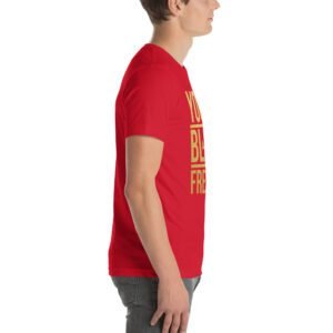 Young and Black Free – ISH Inspirational Heritage Tee in Berry, Black, Heather Mint, Navy, Red, True Royal | Sizes S-4XL | 100% Cotton | Lightweight and Comfortable | Made on Demand | Perfect for Inspiration and T-Shirts