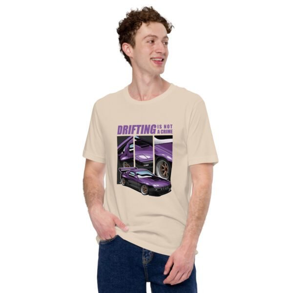 Drifting As Crime Casual Tee | Various Colors & Sizes Available | Perfect for Car Enthusiasts - Image 29