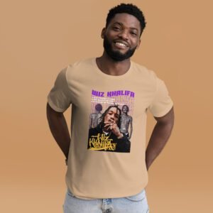 Vintage Wiz Khalifa Concert T-Shirt: Multiple Colors & Sizes - Pop Culture Tee for Men and Women