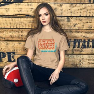 Jesus Saves Classic Christian Tee-Shirt