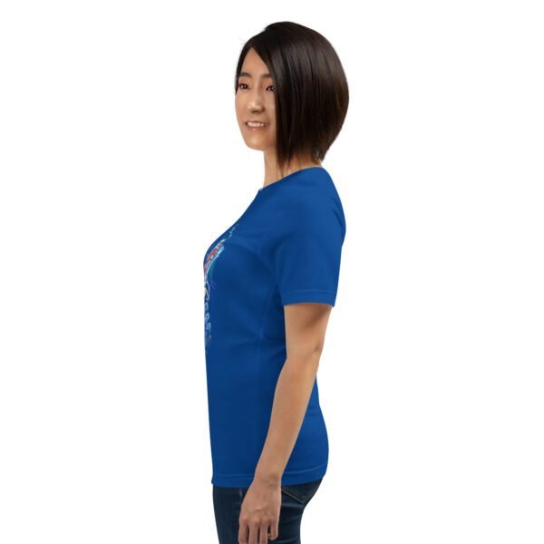 Trendy Unisex Aqua T-Shirt | Army, Black, True Royal | Combed Cotton | Pop Culture Tee - Image 15