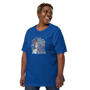 Black Resilience Tee-Shirt | Powerful Love Essence | Army, Black, Heather Forest, Maroon | 2XL-4XL, S-XL | Urban Life T-Shirts