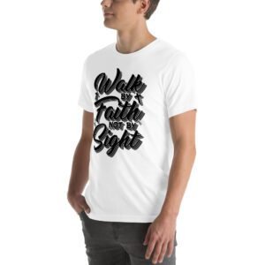 Walk by Faith Motivational T-Shirt