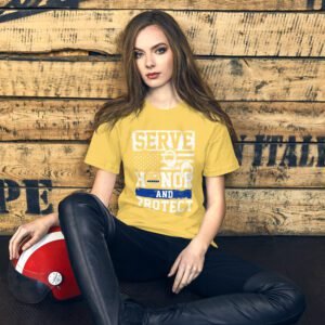 Serve Honor and Protect Public Service Pride T-Shirt