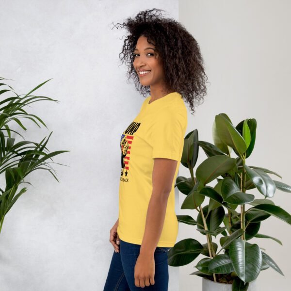 Trump 2024 Take America Back Tee-Shirt in Heather Prism Dusty Blue - Available in Various Sizes - 100% Combed Cotton - Lightweight and Comfortable - Perfect for Donald Supporters - Elections T-Shirts - Image 35