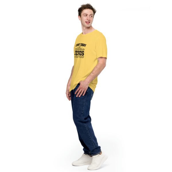 Start Today with Jesus Inspirational Tee | Spiritual T-Shirts in Various Colors and Sizes - Image 34