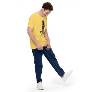 Stay Sharp Boy's Fashion Tee-Shirt in Ash, Athletic Heather, Citron - Trendy and Comfortable Styles for Boys