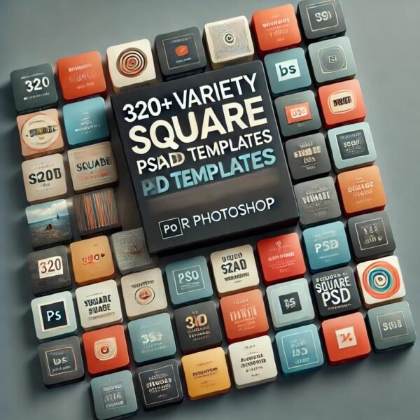 320 Variety Square PSD Templates