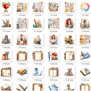 2200+ School Clip Art: Educational Graphics for Projects & Presentations