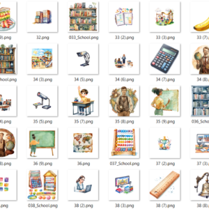 2200+ School Clip Art: Educational Graphics for Projects & Presentations