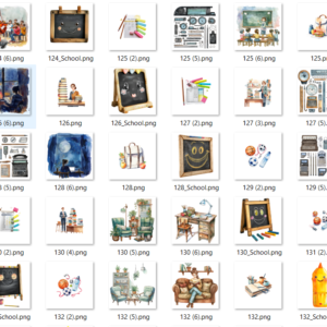 2200+ School Clip Art: Educational Graphics for Projects & Presentations